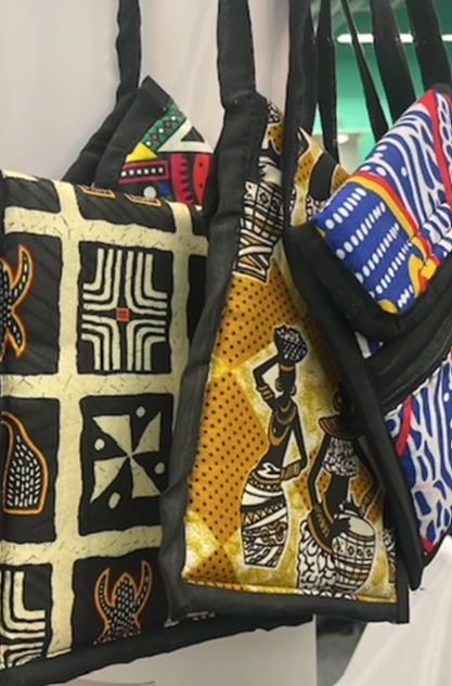 African Print Cotton Bags