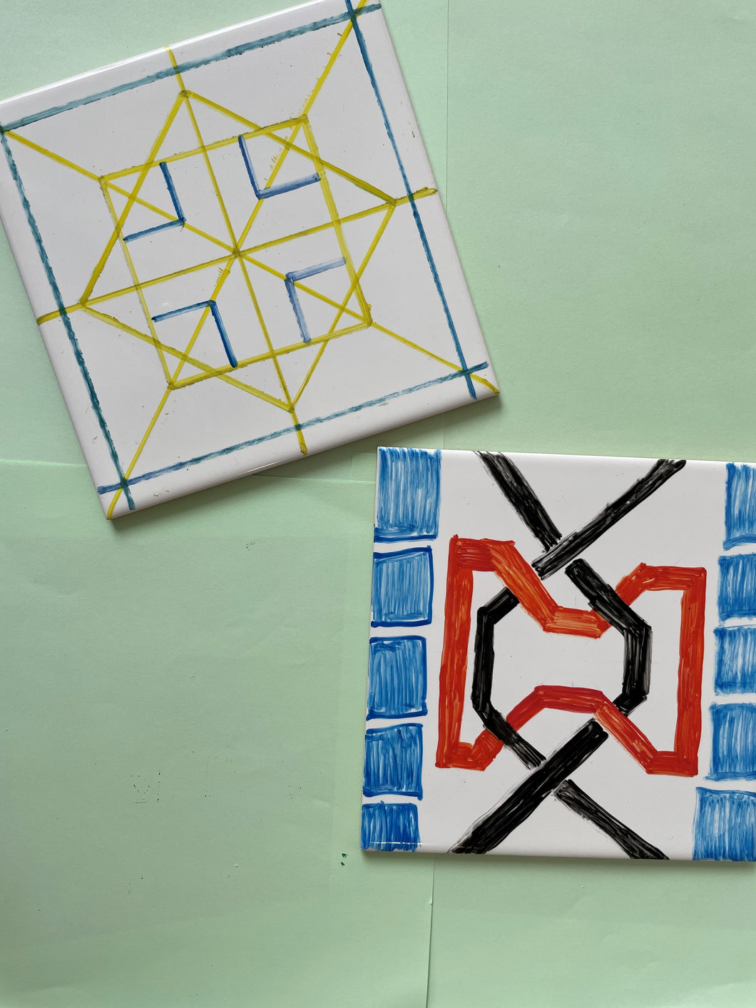 Tile Decorating Craft