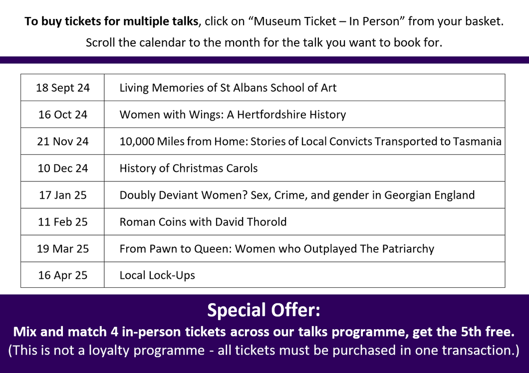 Museum Talk ticket - In Person